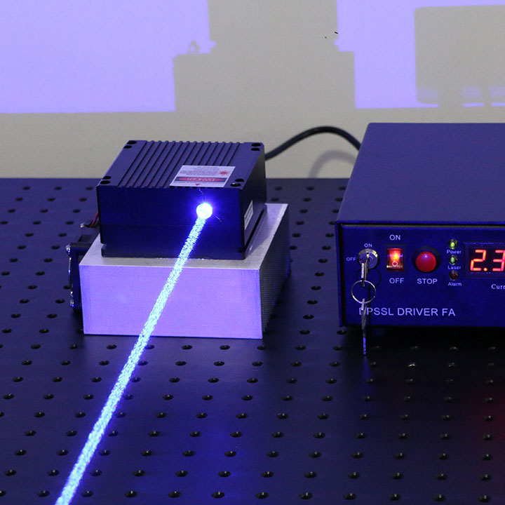 465nm 9W blue Semiconductor Laser with digital power supply - Click Image to Close